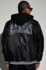 Raiders Hooded Bomber Jacket - Black sold by Fashion Nova