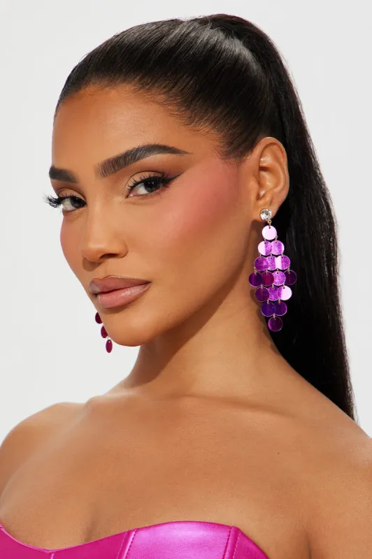Magical Mermaid Earrings - Pink/combo sold by Fashion Nova