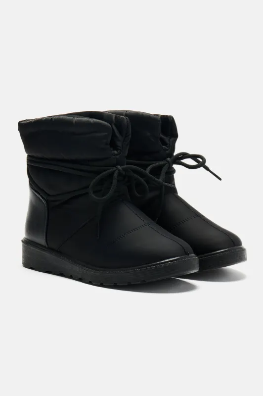 Run It By Me Booties - Black sold by Fashion Nova