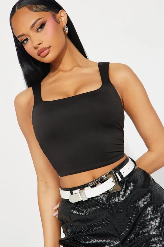 Just My Type Belt  - White sold by Fashion Nova