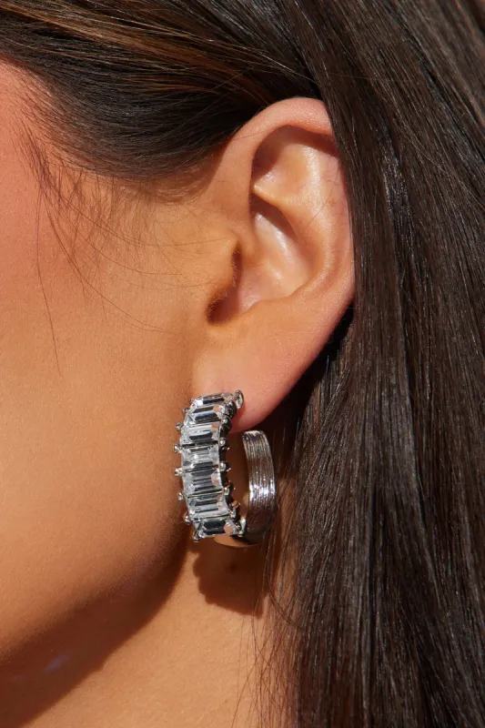 Compliments You Earrings - Silver sold by Fashion Nova