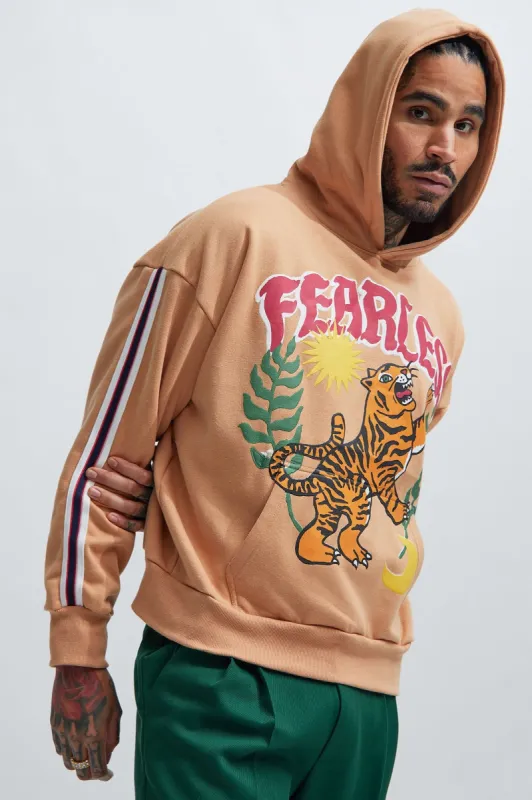 Fearless Cxltxre Hoodie - Khaki sold by Fashion Nova