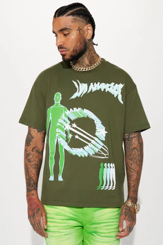 Los Angeles Made Short Sleeve Tee - Olive sold by Fashion Nova