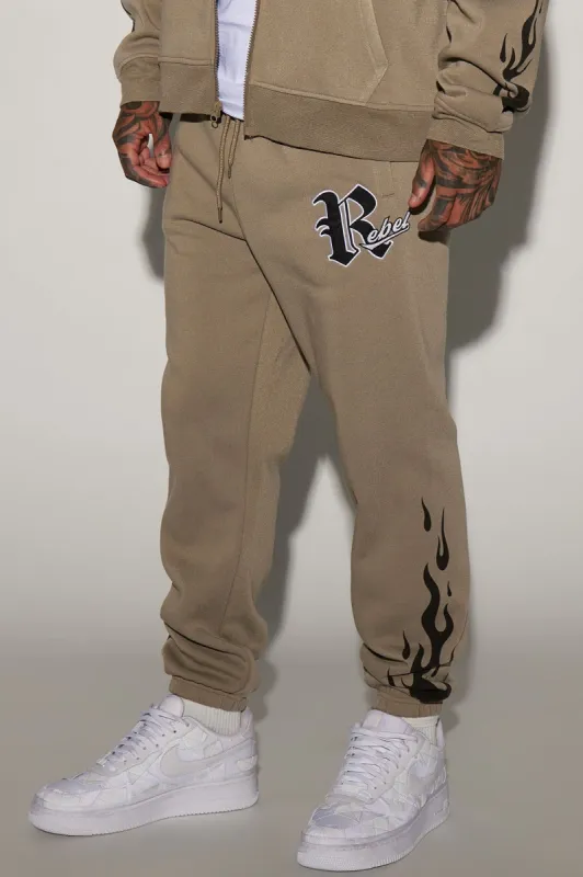 Rebel Club Jogger - Olive made by Fashion Nova