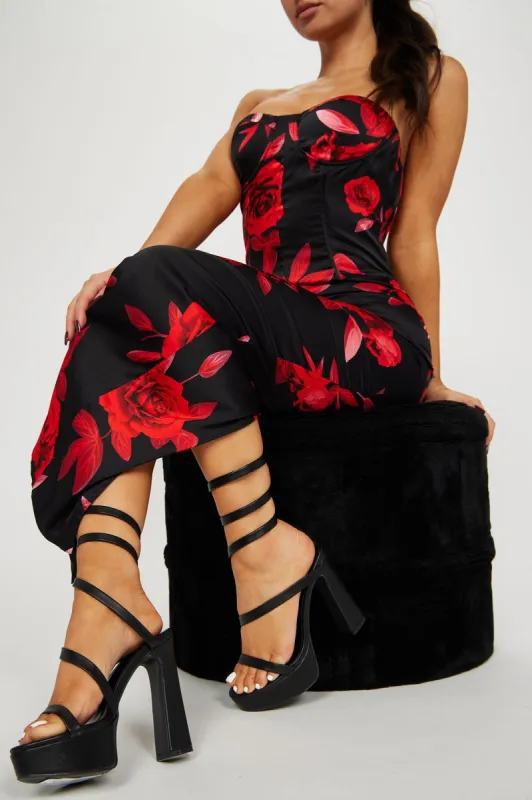 Get Me There Heeled Sandals - Black sold by Fashion Nova