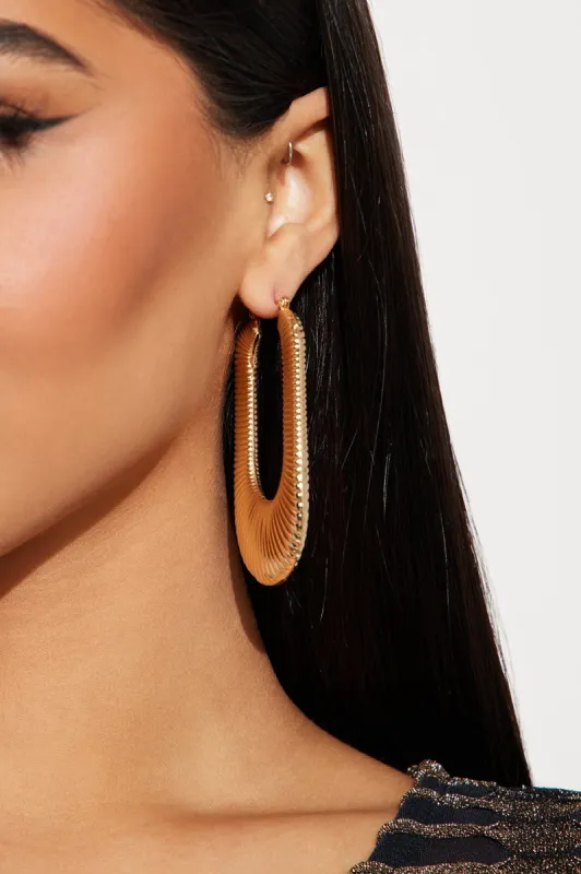 I Need Them Earrings - Gold sold by Fashion Nova