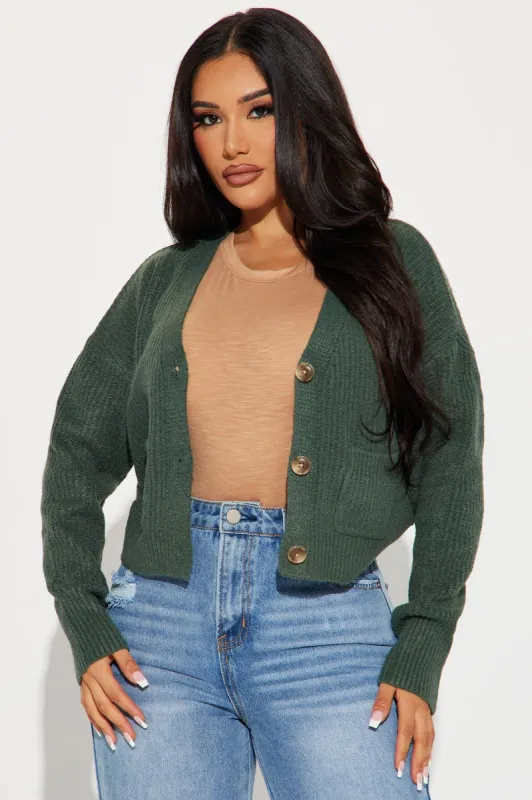 Carolina Cardigan - Green sold by Fashion Nova