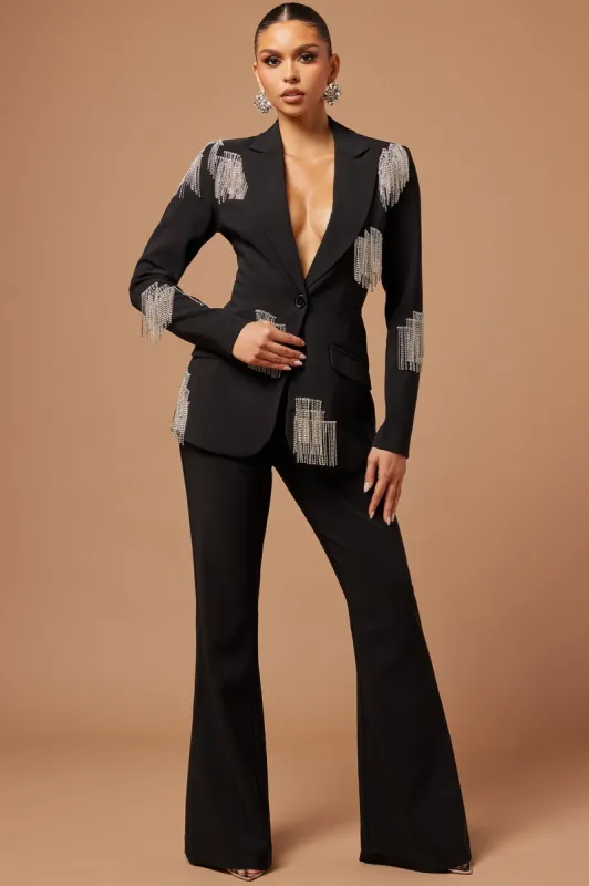 Marissa Pant Suit Set - Black sold by Fashion Nova