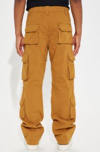 Mini Meet Me Halfway Straight Leg Cargo Pant - Yellow sold by Fashion Nova