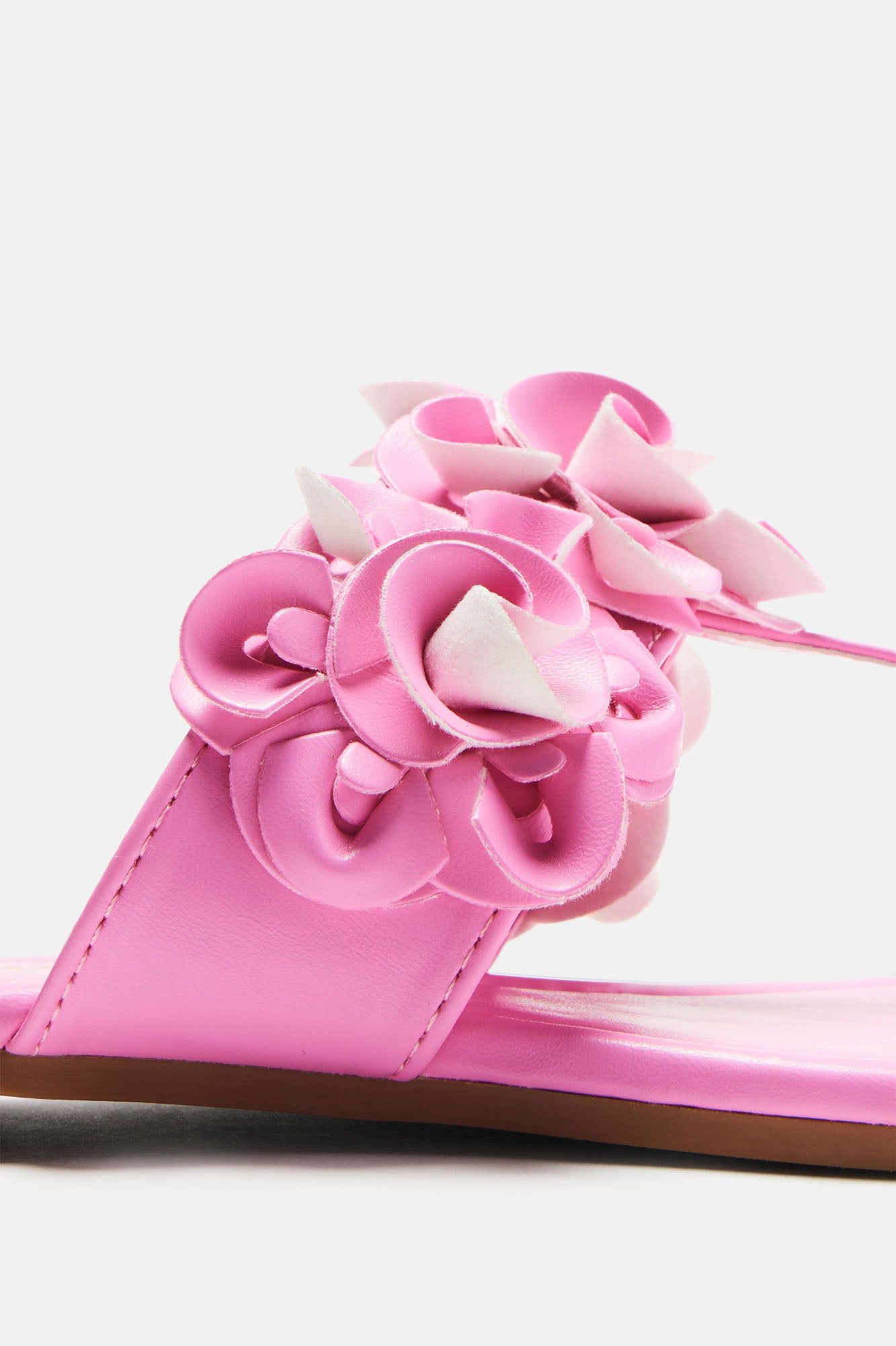 Doing Fine Flip Flops - Pink sold by Fashion Nova product image thumbnail 4