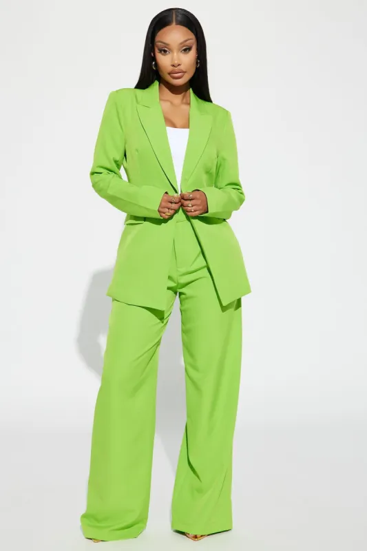 Davina Blazer Set - Green sold by Fashion Nova