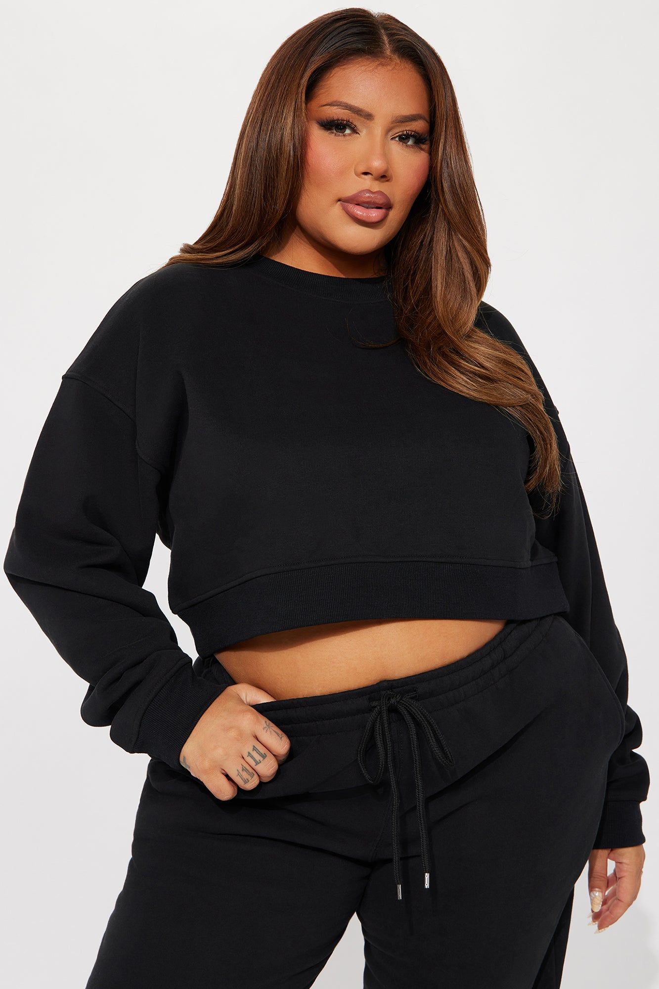 Make It Last Jogger Set - Black sold by Fashion Nova product image thumbnail 5