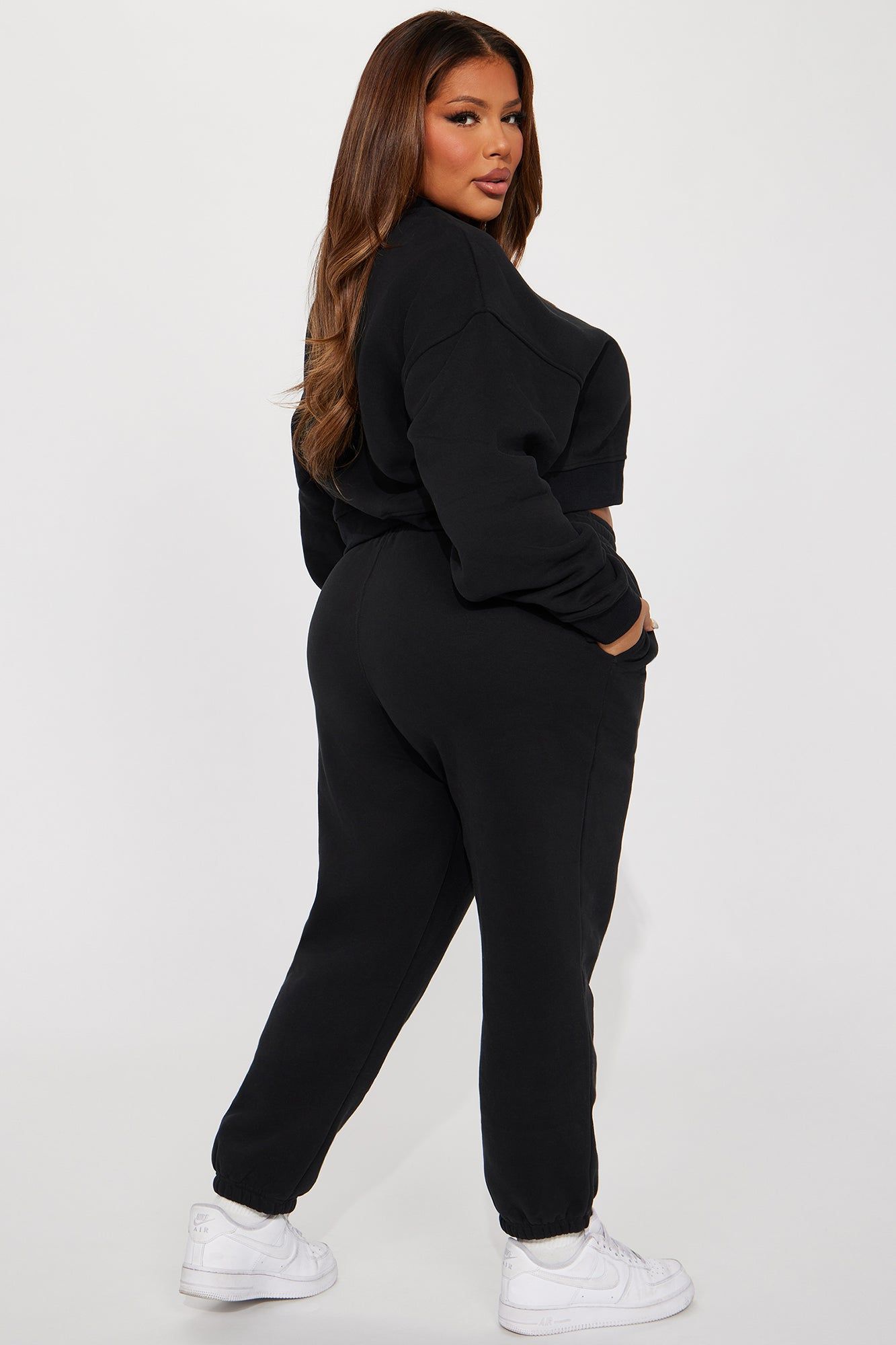 Make It Last Jogger Set - Black sold by Fashion Nova product image thumbnail 6