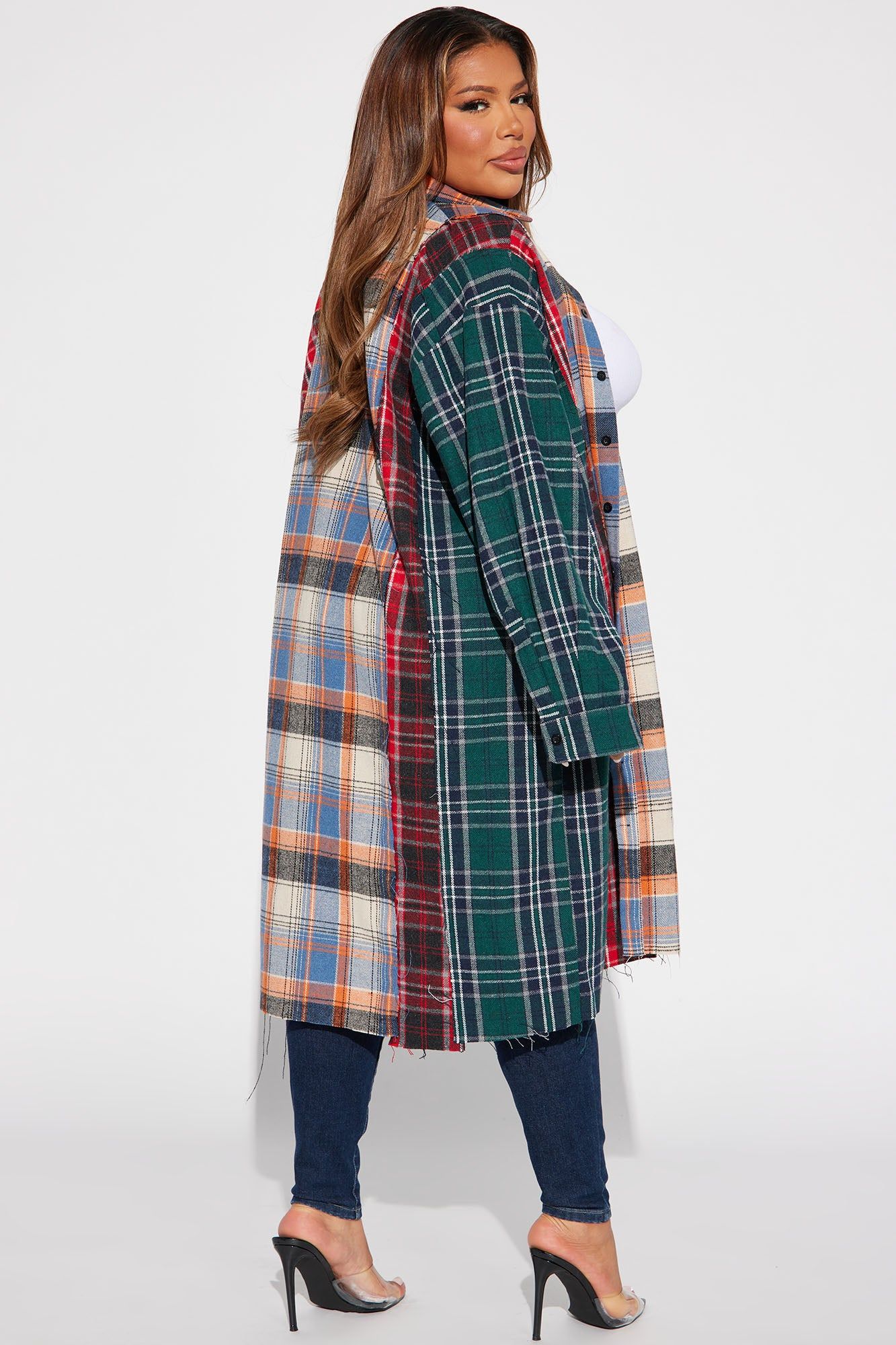 Feelin' Free Plaid Shirt - Multi Color sold by Fashion Nova product image thumbnail 6