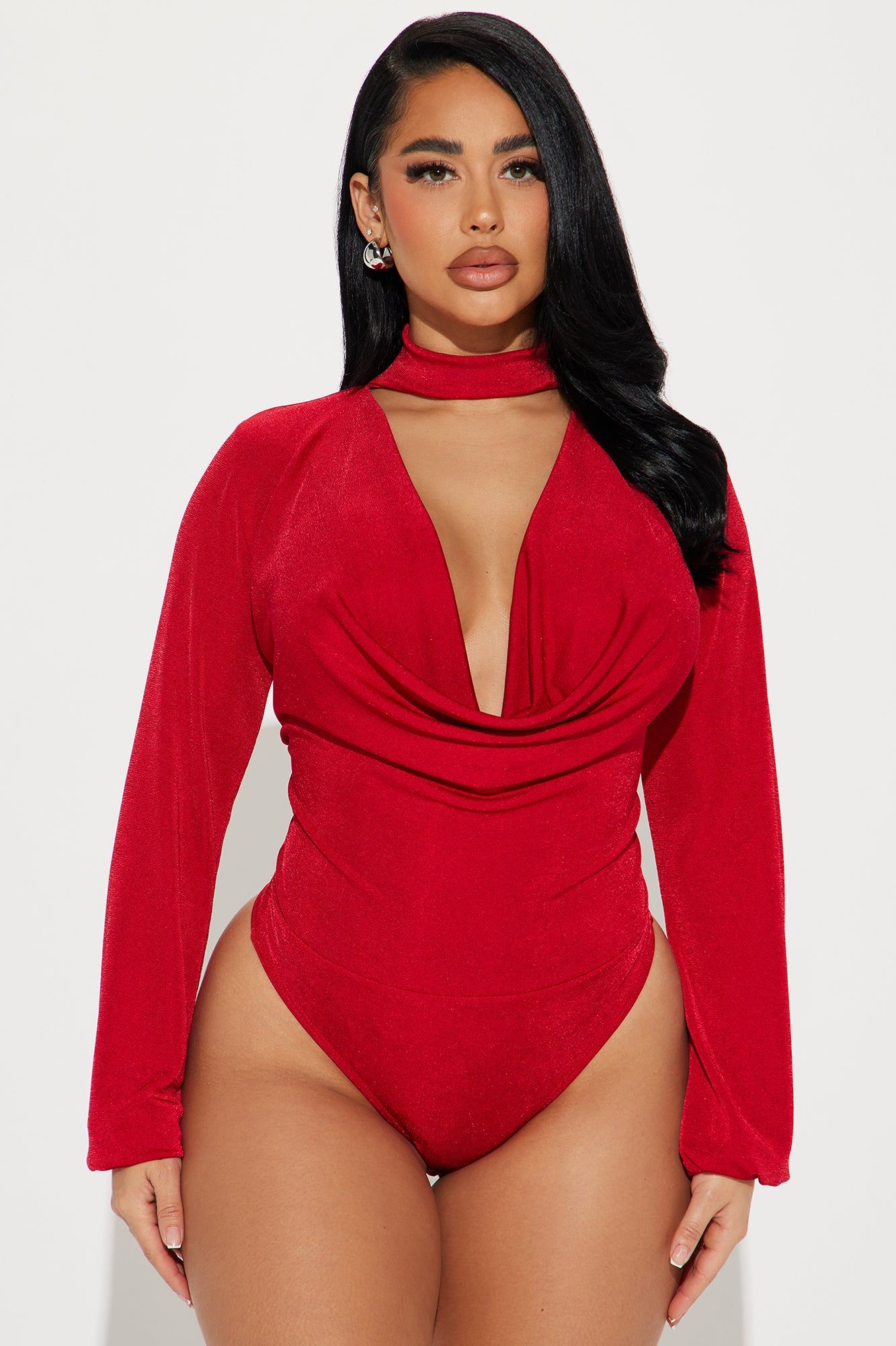 So Irresistible Bodysuit - Red sold by Fashion Nova
