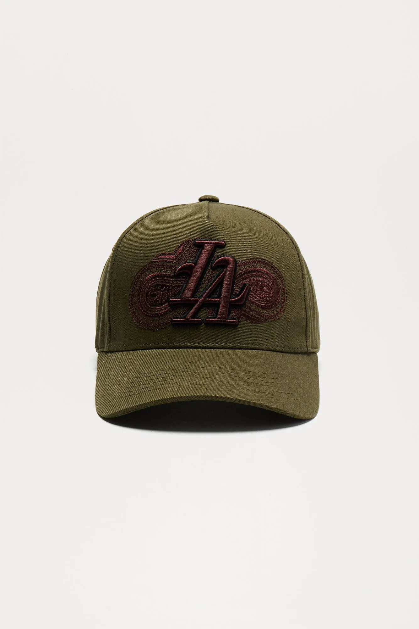 La Paisley Snapback Hat - Olive sold by Fashion Nova product image thumbnail 3