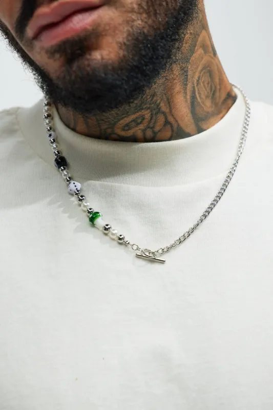 On A Roll Necklace - Silver sold by Fashion Nova