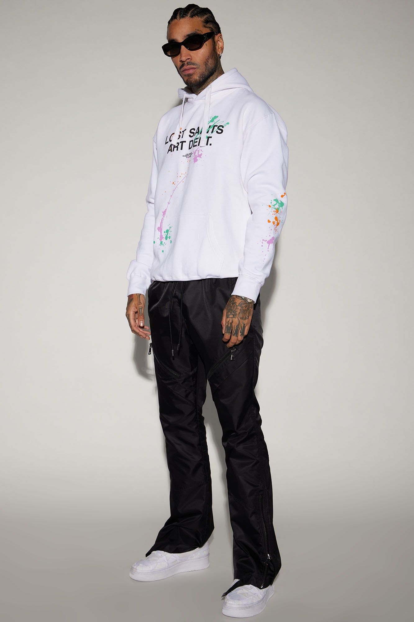 Lost Saints Art Dept. Hoodie - White sold by Fashion Nova product image thumbnail 2