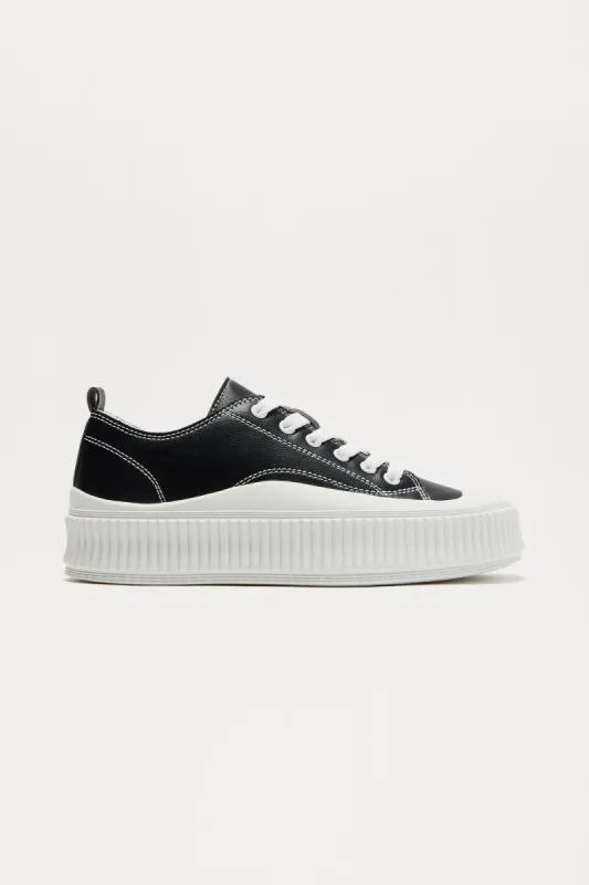 Keep It Simple Sneakers - Black sold by Fashion Nova