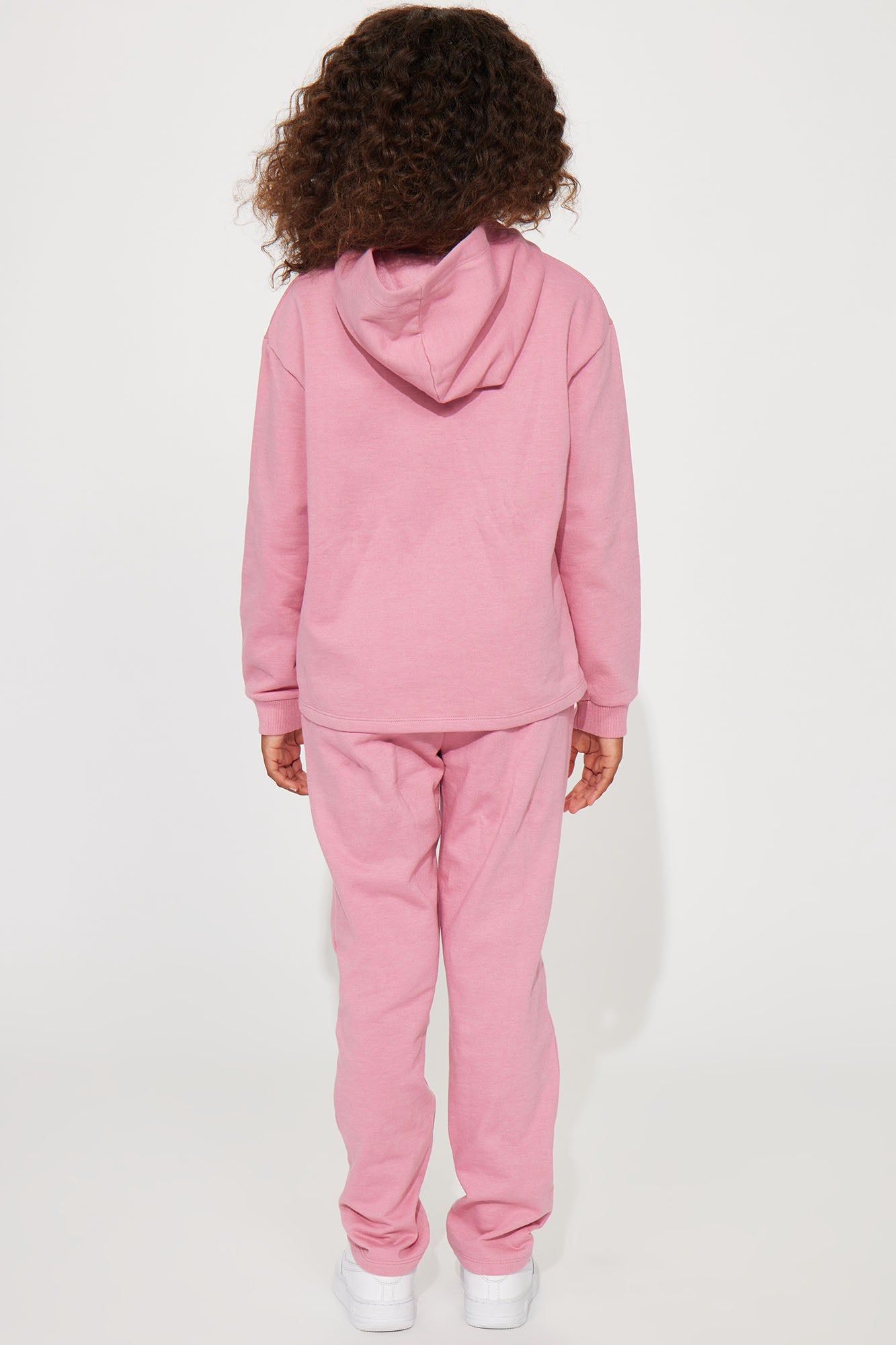 Mini LA City Girl Fleece Jogger Set - Mauve sold by Fashion Nova product image thumbnail 5