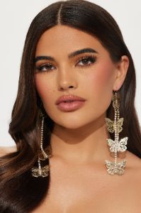 Farewell Darling Earrings - Gold sold by Fashion Nova