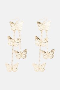 Farewell Darling Earrings - Gold sold by Fashion Nova