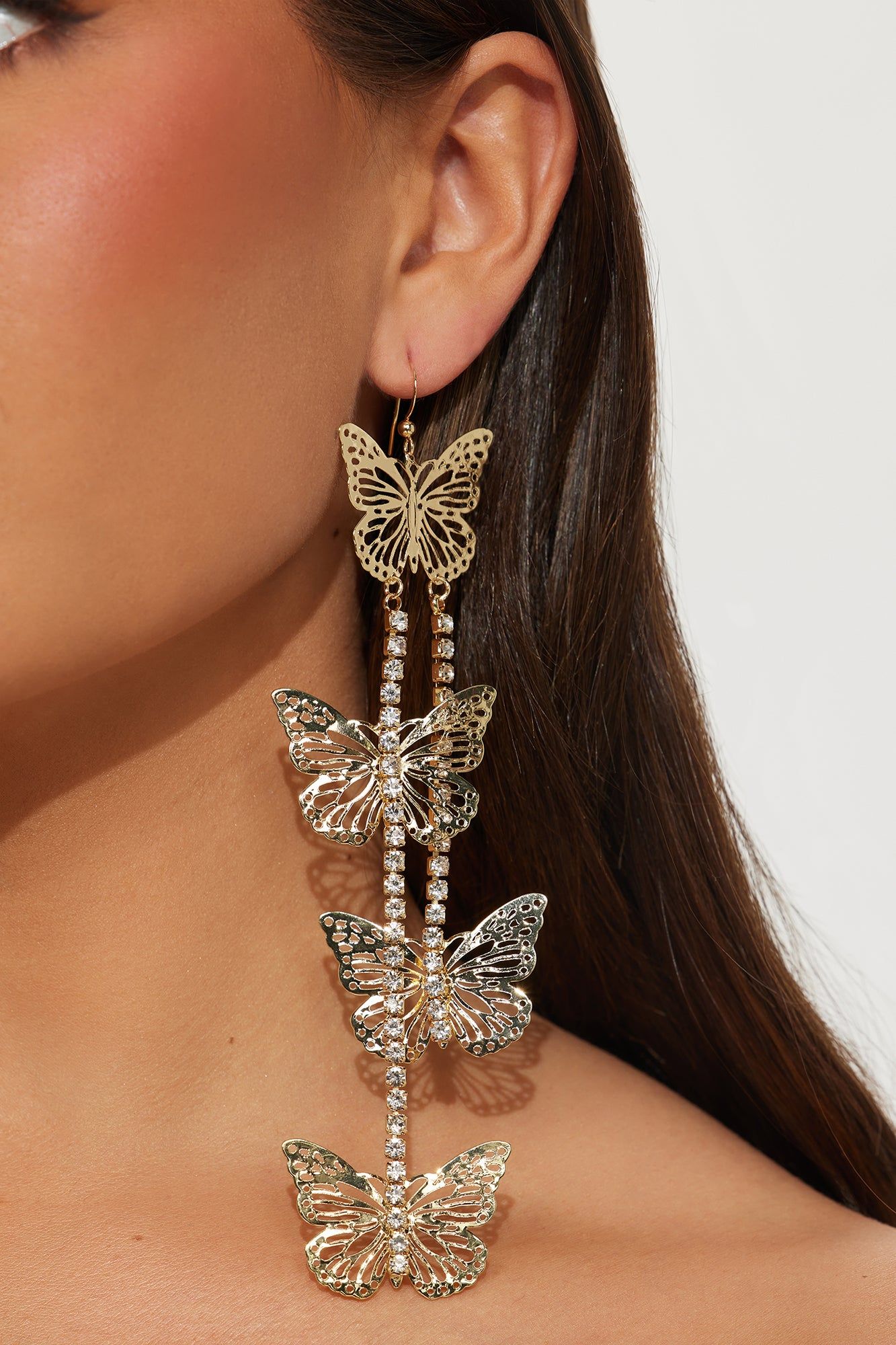 Farewell Darling Earrings - Gold sold by Fashion Nova