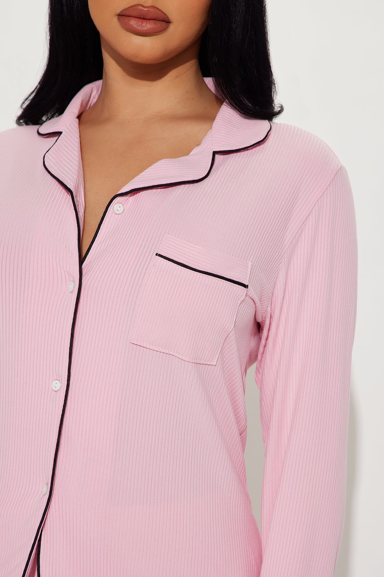 Cozy And Snuggly PJ Pants Set - Pink sold by Fashion Nova product image thumbnail 3