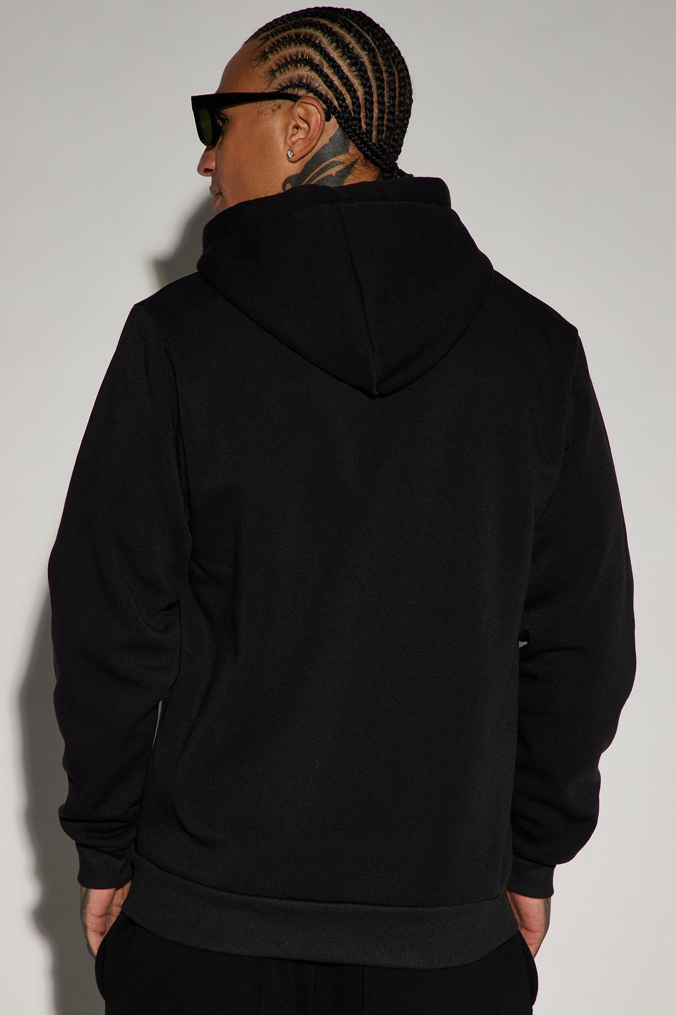 New York Black Yankees Zip Hoodie - Black sold by Fashion Nova product image thumbnail 4