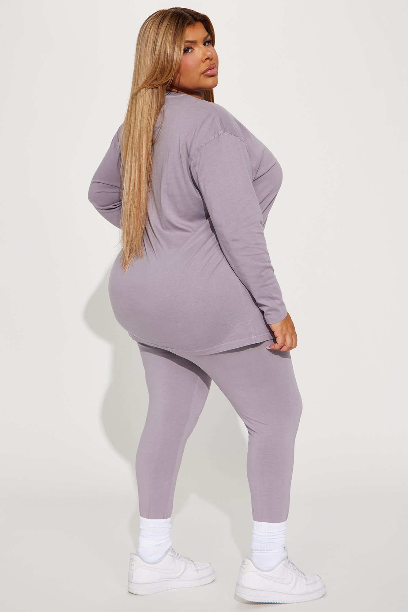 Desert Dream Vintage Wash Legging Set - Grey sold by Fashion Nova product image thumbnail 8