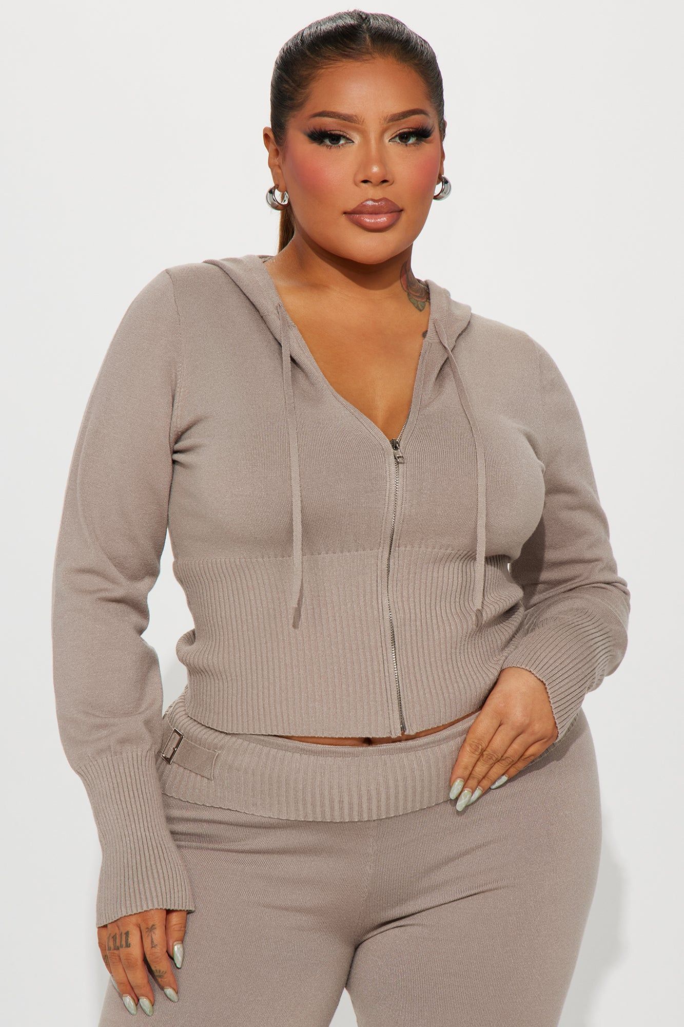 Lena Sweater Pant Set - Oatmeal sold by Fashion Nova product image thumbnail 5