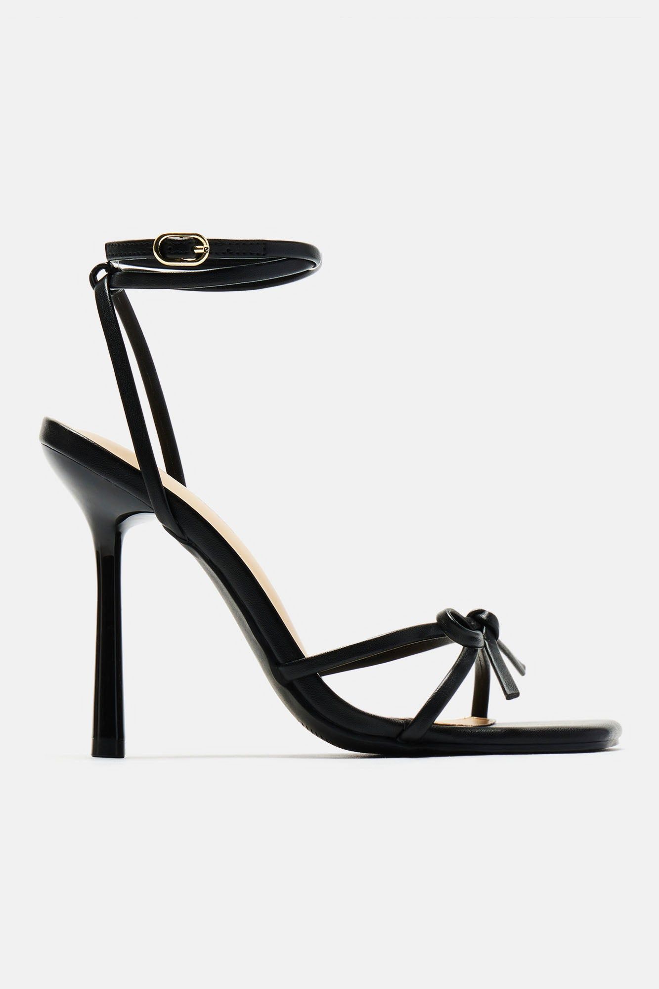 Lala Heeled Sandals - Black sold by Fashion Nova product image thumbnail 3