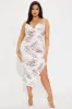 Paradise Life Midi Dress - Ivory/combo sold by Fashion Nova