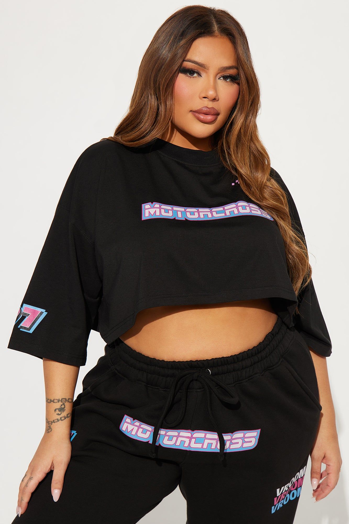 Vroom Vroom Jogger Set - Black sold by Fashion Nova product image thumbnail 5