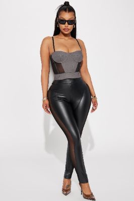 You've Got It Faux Leather Pant - Black sold by Fashion Nova