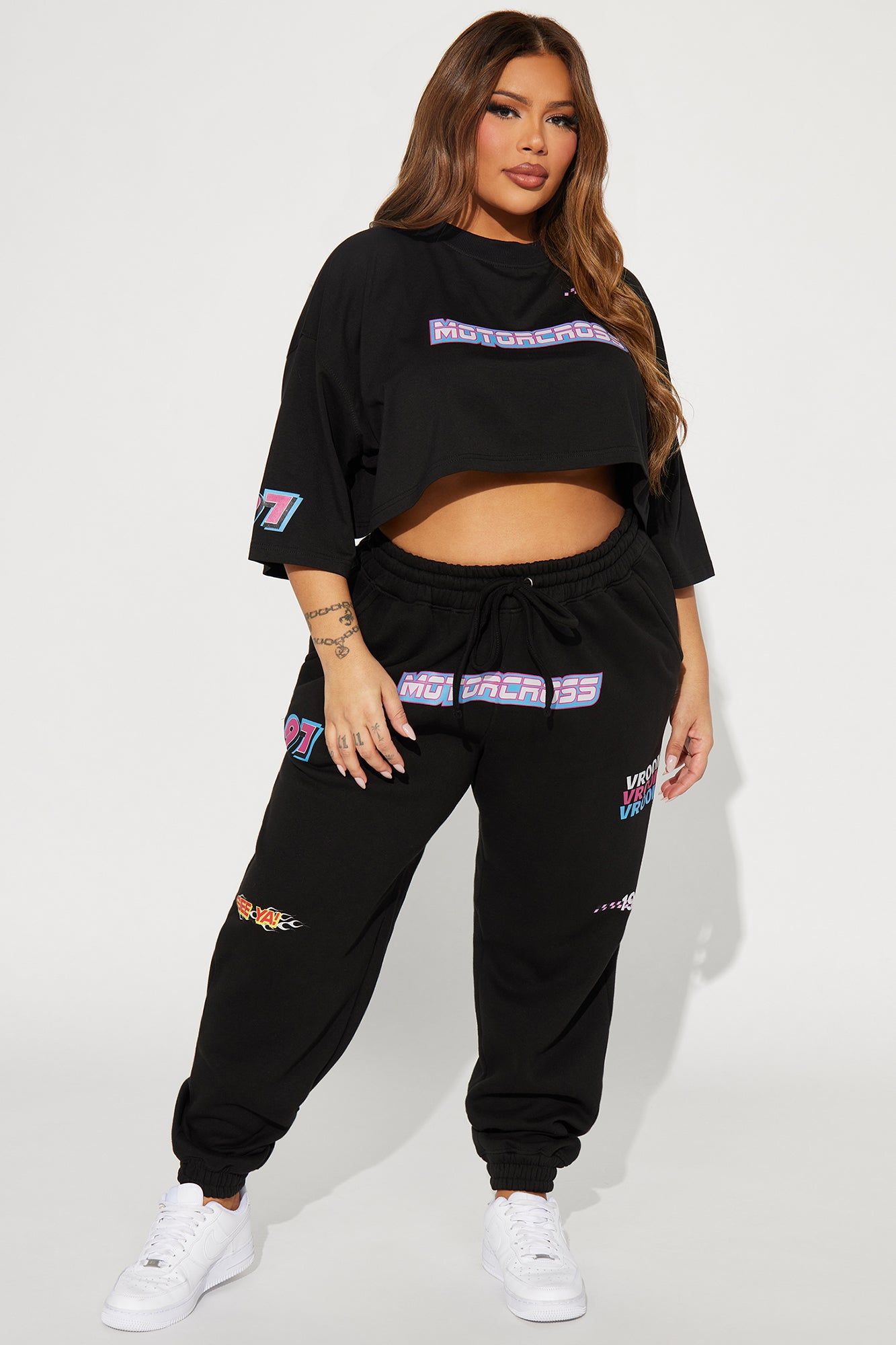 Vroom Vroom Jogger Set - Black sold by Fashion Nova product image thumbnail 4