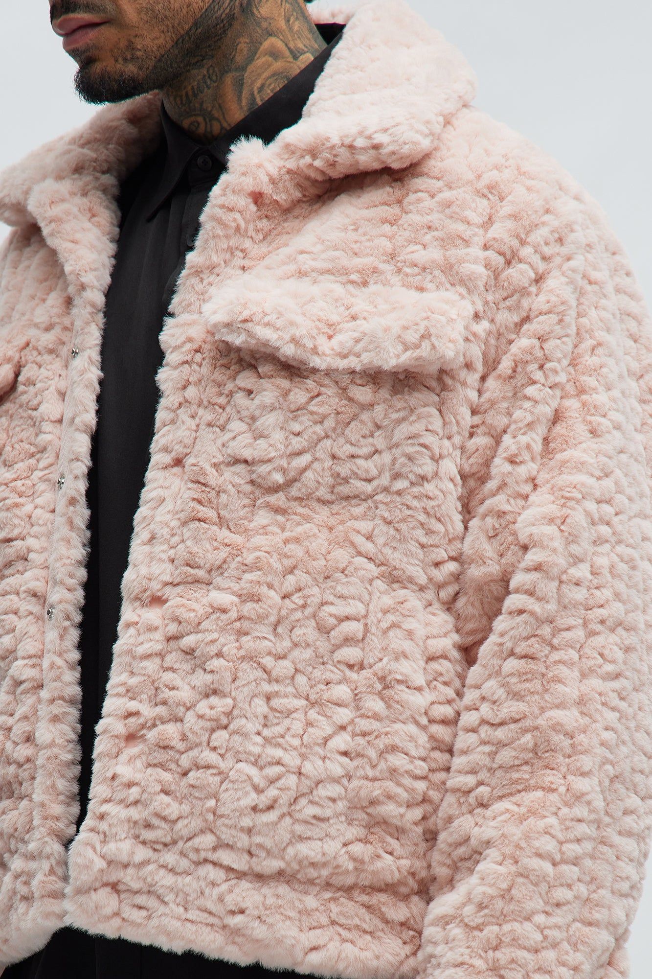 Francis Fur Jacket - Pink sold by Fashion Nova product image thumbnail 3