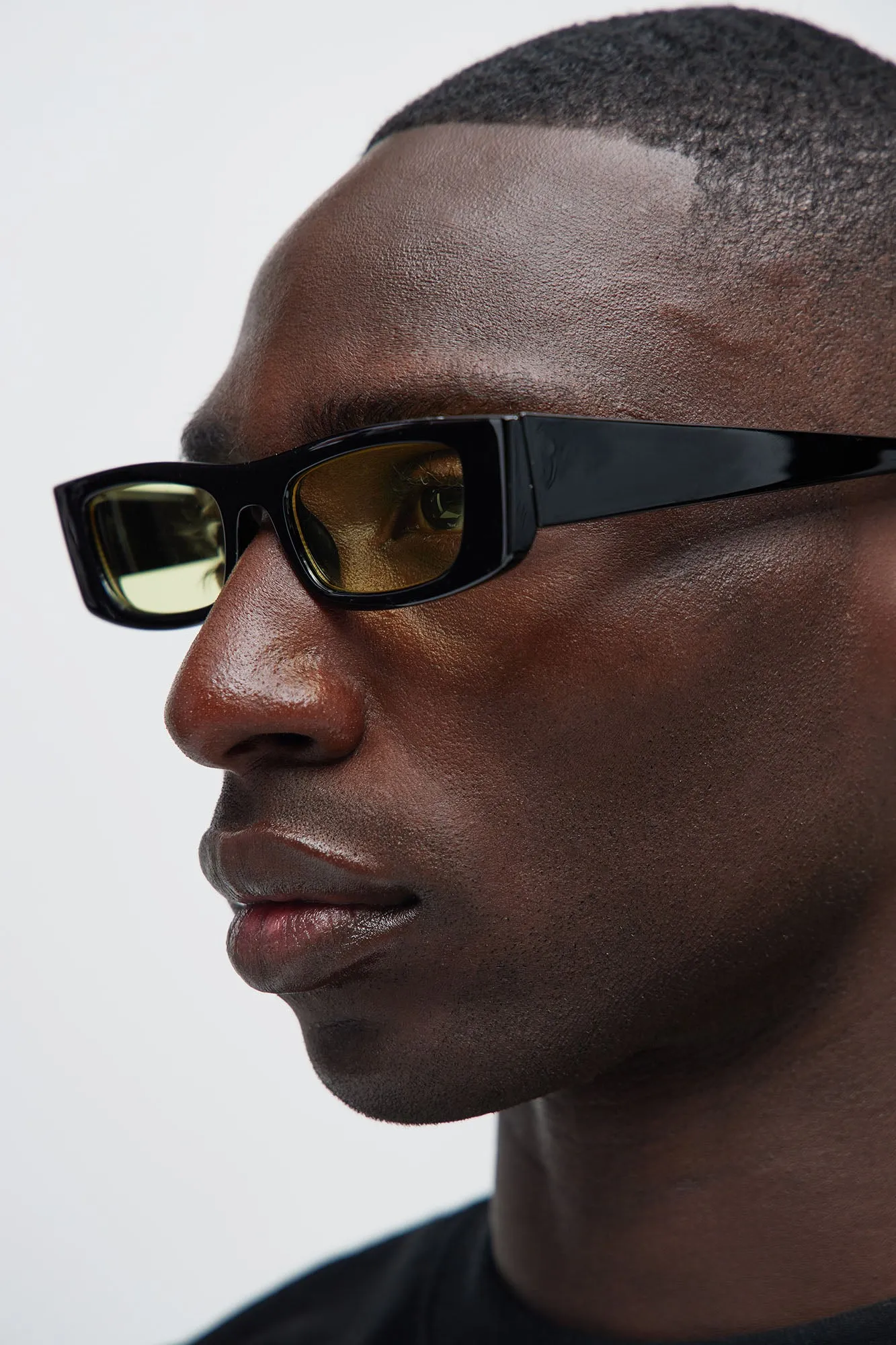 Vivid Vision Sunglasses - Black/Yellow sold by Fashion Nova product image thumbnail 3