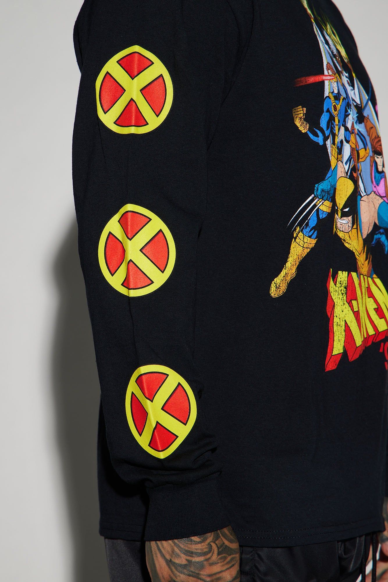 X Men Team X Long Sleeve Tee - Black sold by Fashion Nova product image thumbnail 5