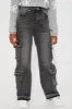 Mini One In A Million Cargo Pants - Black sold by Fashion Nova