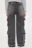 Mini One In A Million Cargo Pants - Black sold by Fashion Nova