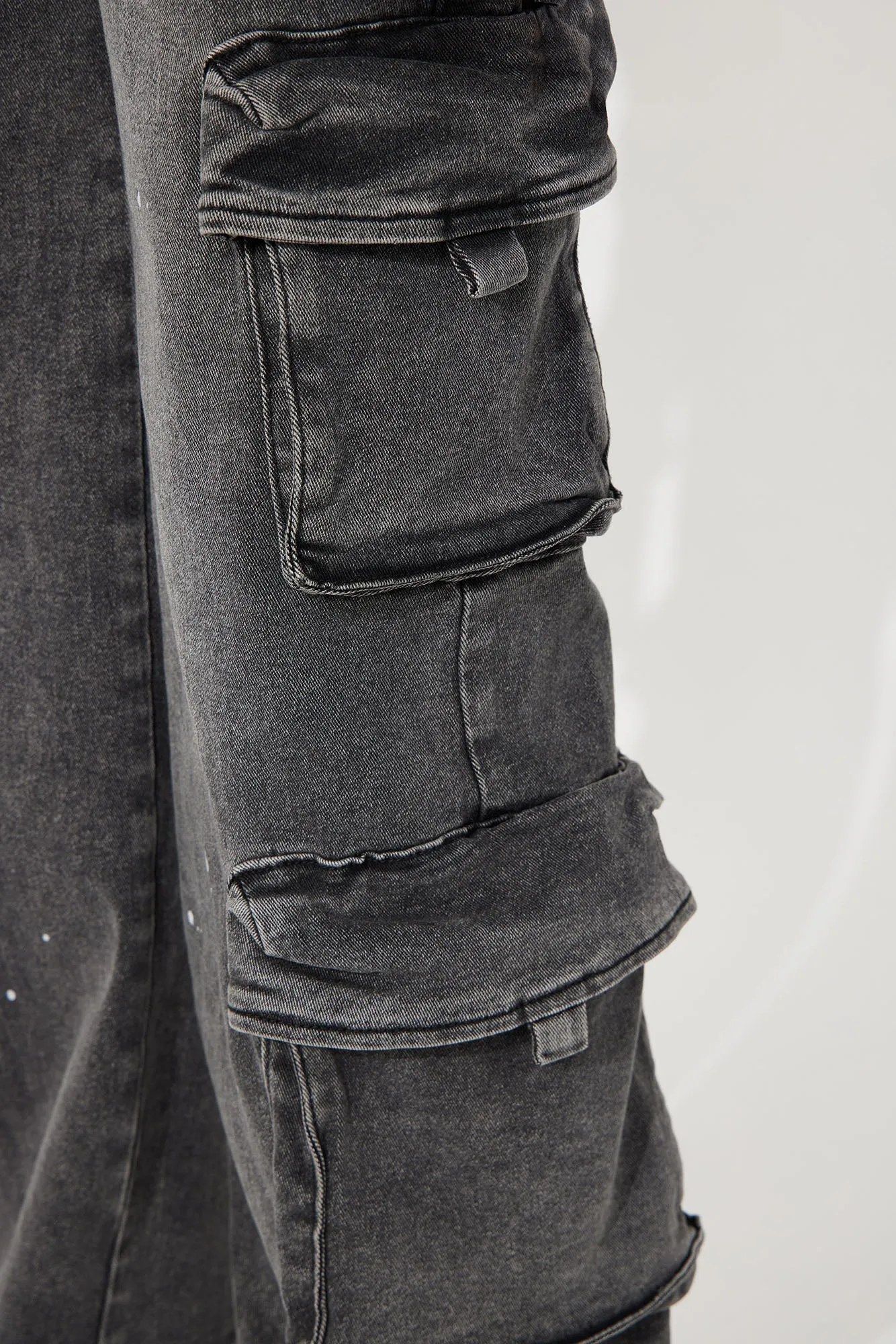 Mini One In A Million Cargo Pants - Black sold by Fashion Nova product image thumbnail 3