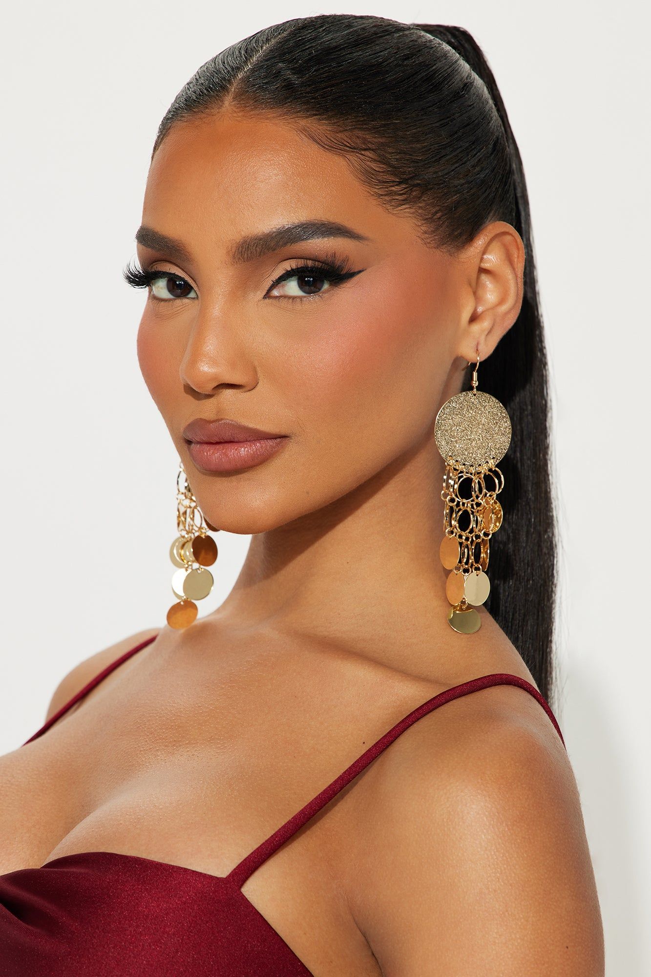 Don't Kill My Groove Earrings - Gold sold by Fashion Nova product image thumbnail 2