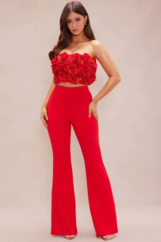 Anna Rose Pant Set - Red sold by Fashion Nova