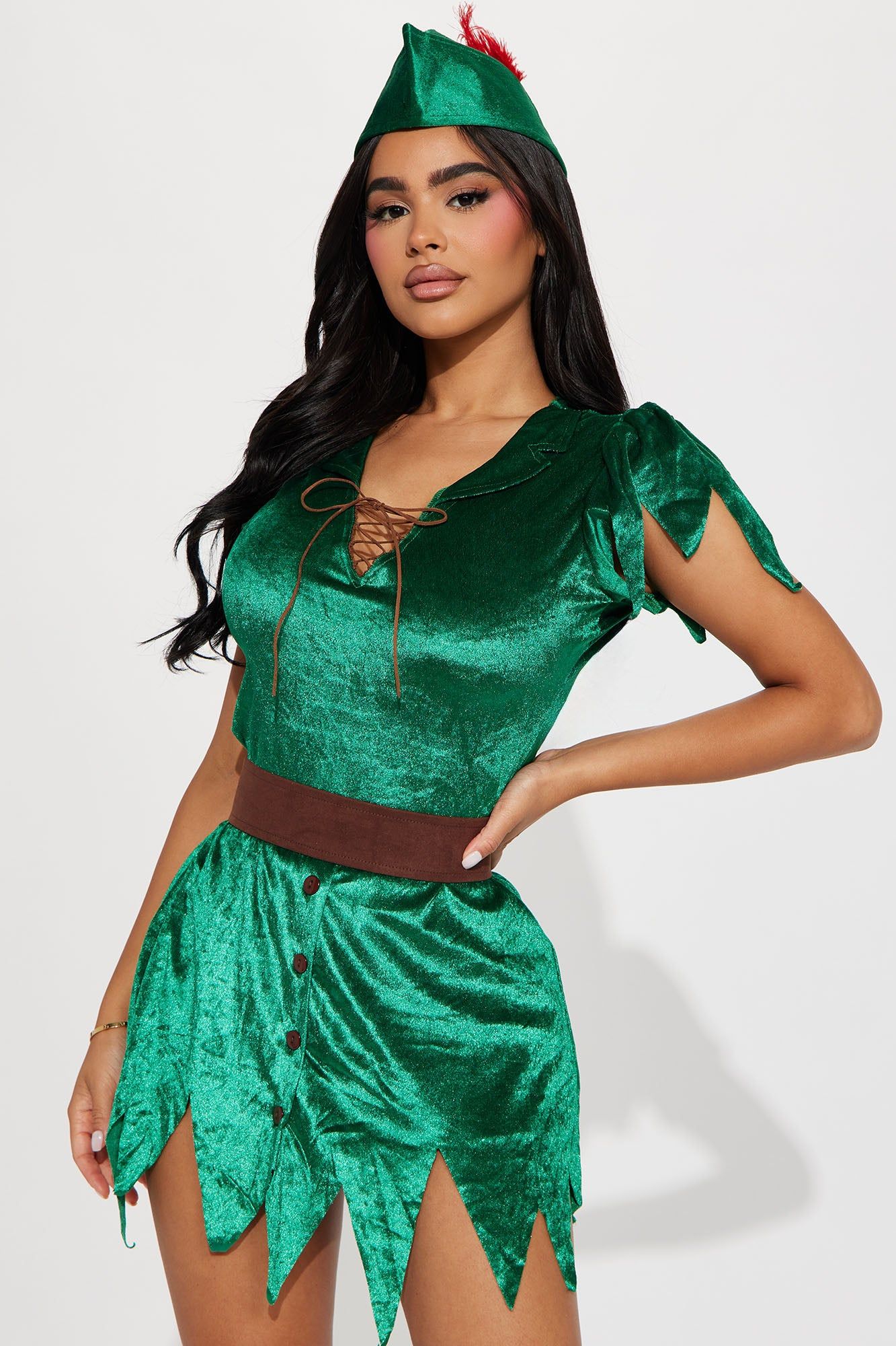 Dreamy Land Babe 4 Piece Costume Set - Green sold by Fashion Nova product image thumbnail 2