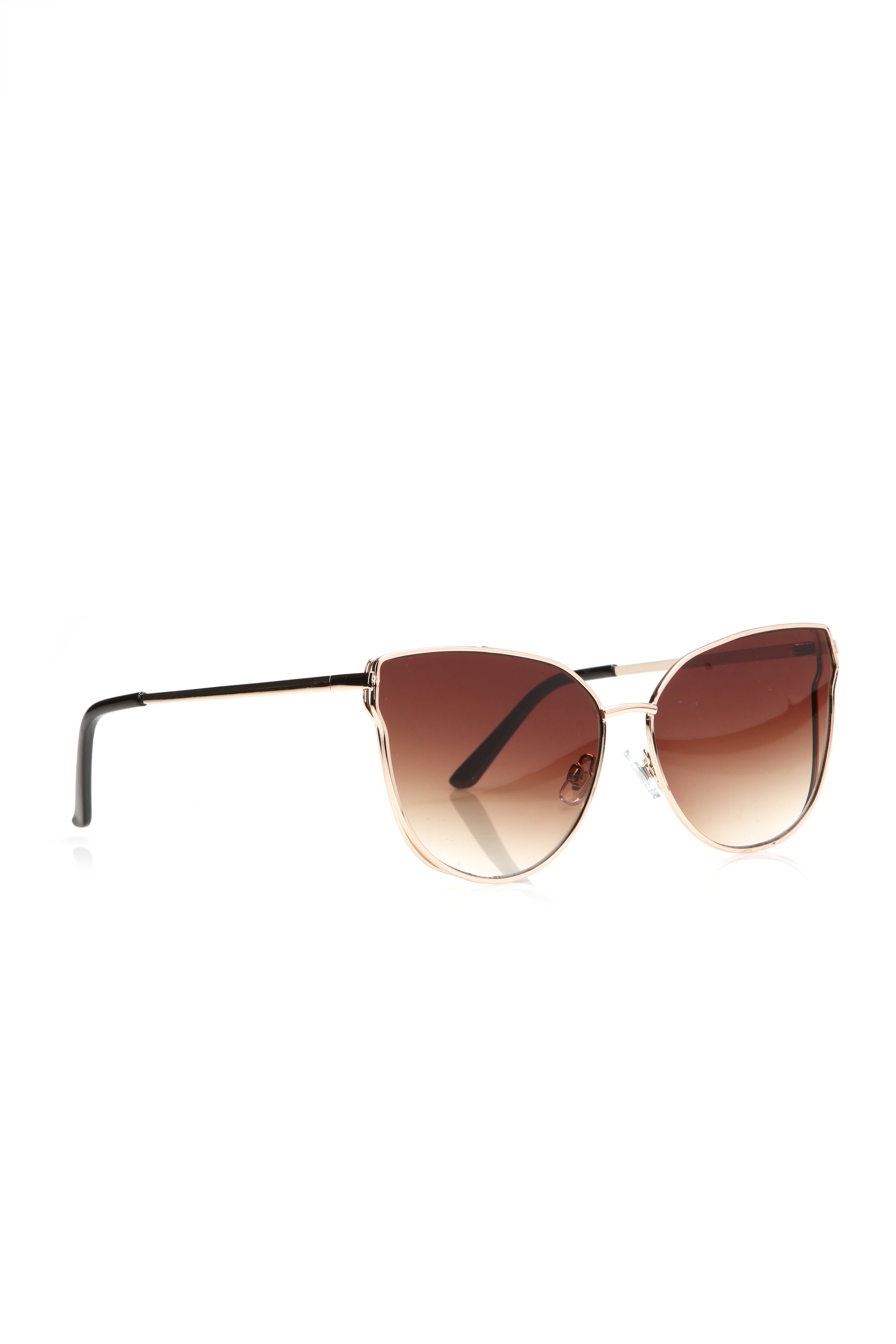 All Or Nothing Sunglasses - Brown sold by Fashion Nova product image thumbnail 3