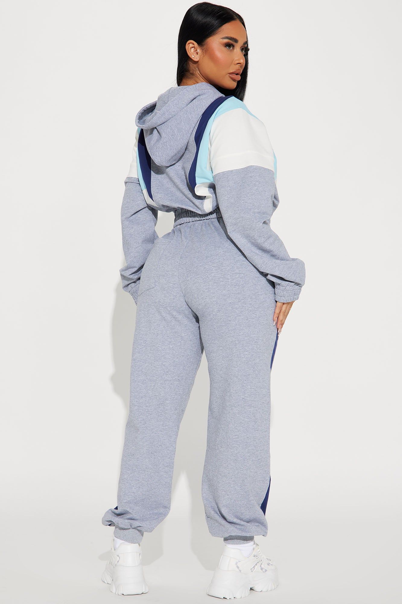 Naya Jogger Set - Grey/combo sold by Fashion Nova product image thumbnail 3