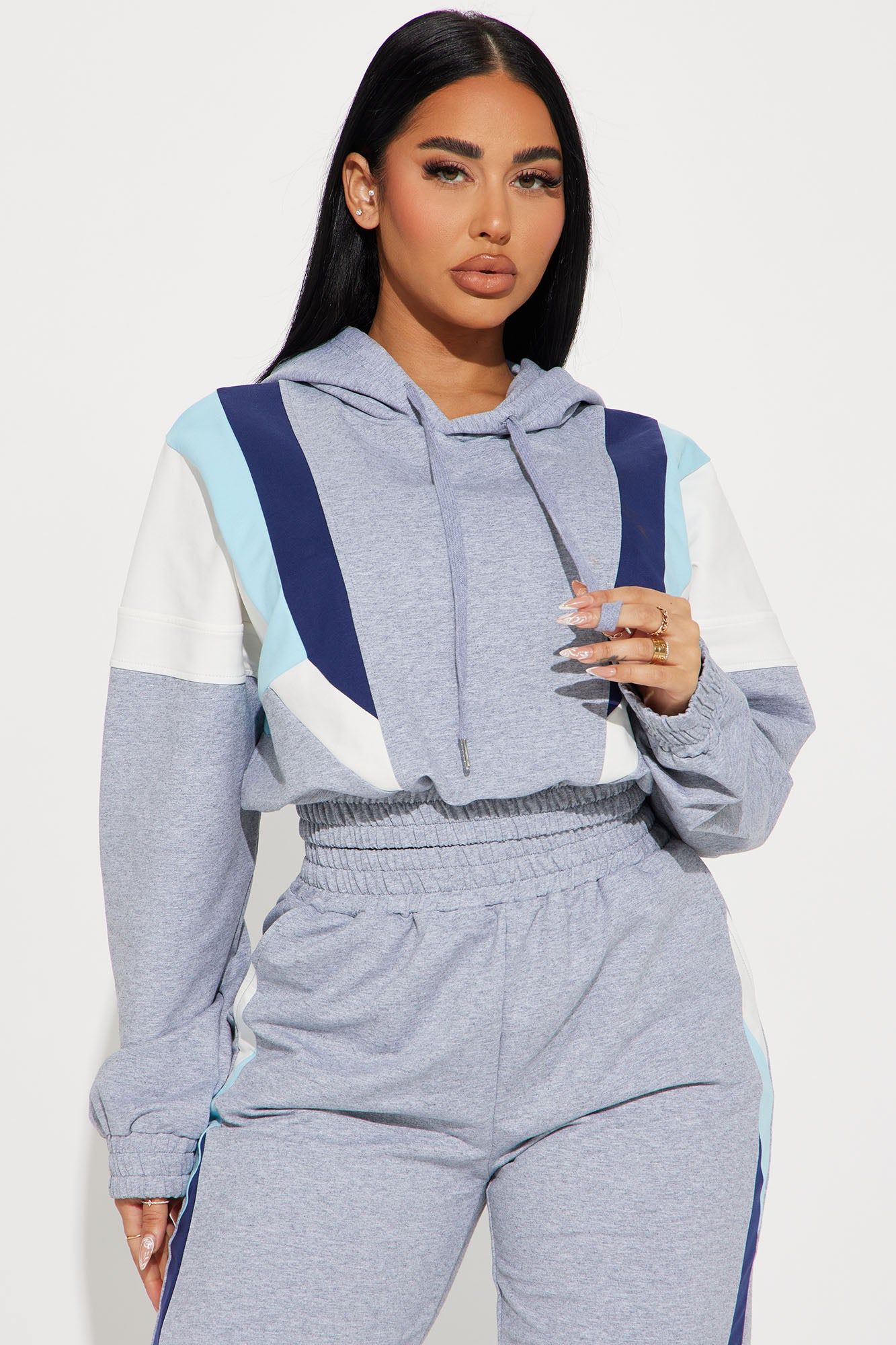 Naya Jogger Set - Grey/combo sold by Fashion Nova product image thumbnail 2