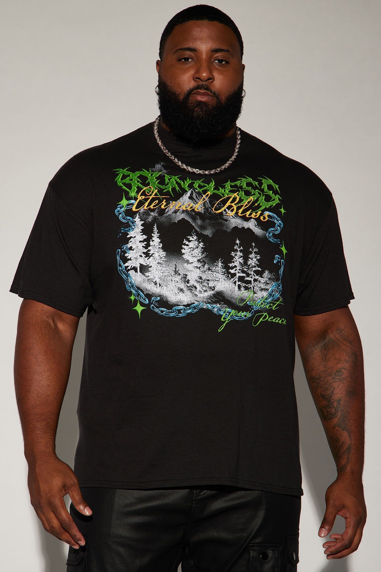 Vacation Spot Short Sleeve Tee - Black sold by Fashion Nova product image thumbnail 4