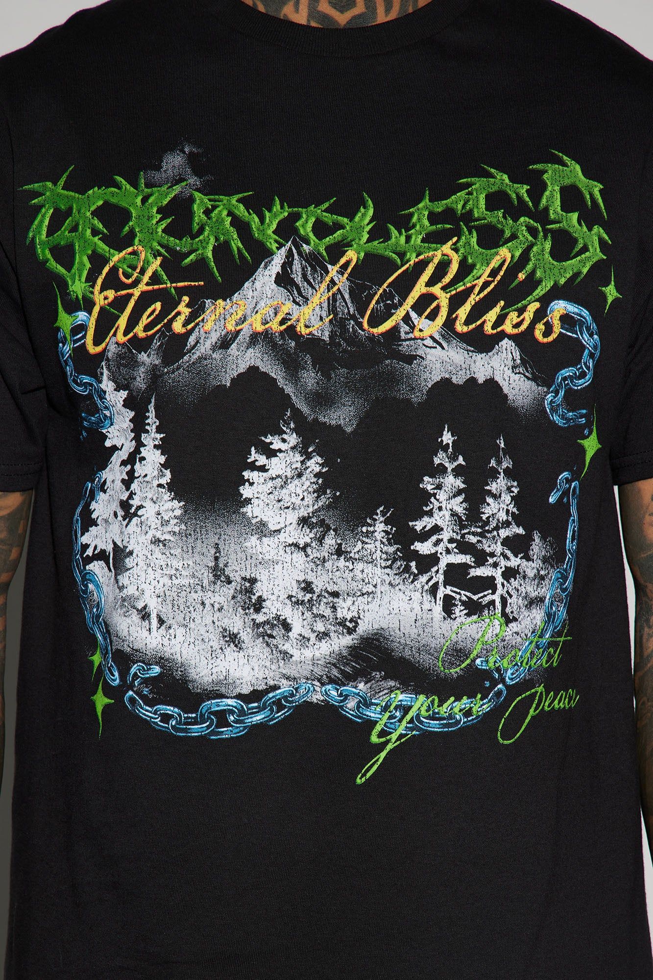 Vacation Spot Short Sleeve Tee - Black sold by Fashion Nova product image thumbnail 3